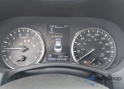 2020 Infiniti Q50 Luxe Awd из США, поврежденный, VIN JN1EV7ARXLM254425